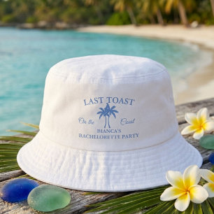 Last Toast on the Coast Bachelorette Weekend Party Bucket Hat
