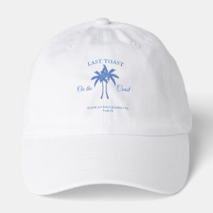 Last Toast on the Coast Bachelorette Weekend Party Hat