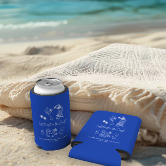 Last Toast on The Coast Beach Bachelorette Welcome Can Cooler
