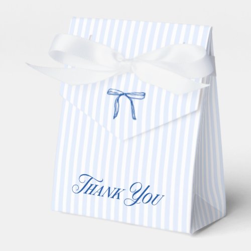 Last Toast on The Coast Elegant Hand Drawn Bows Favor Boxes