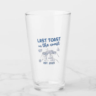 Last Toast on the Coast Est 2025 Glass