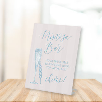 Last Toast on the Coast Mimosa Sign Bachelorette 