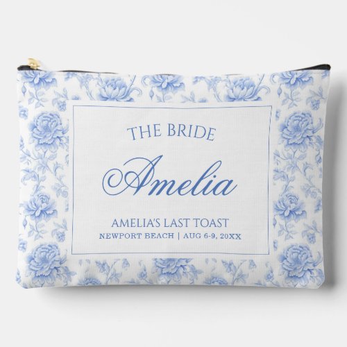 Last Toast on The Coast  The Bride Accessory Pouch