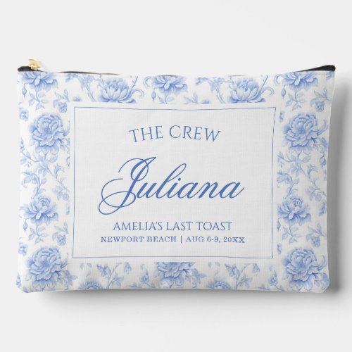 Last Toast on The Coast  The Crew Accessory Pouch