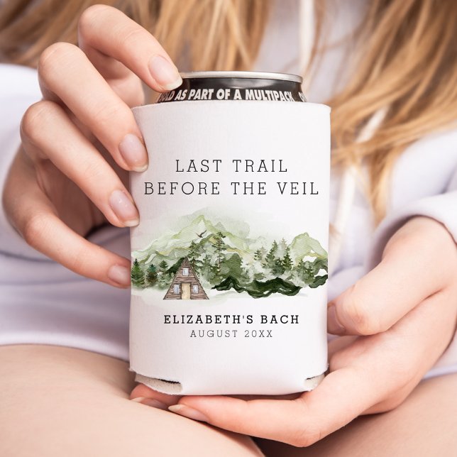 Last Trail Before The Veil Bachelorette Weekend Can Cooler (Creator Uploaded)