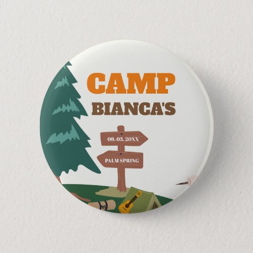 Last Trail Before The Veil Camp Bachelorette Button