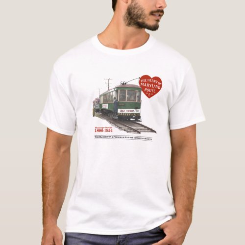 Last Trolley 70th Anniversary _ Image on Front T_Shirt