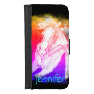 Last Turn (rainbow) iPhone 8/7 Wallet Case