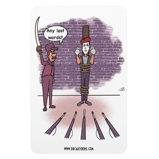 Last Words Magnet (Vertical)