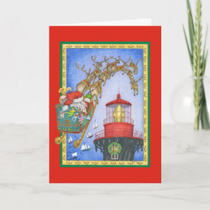 LastStop Lighthouse Holiday Card