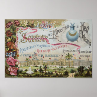 Late 1800's Perfume Ad Poster