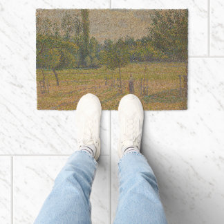 "Late Afternoon in our Meadow" - Camille Pissarro Fiber Doormat