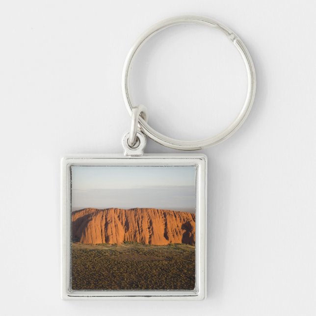 Late Afternoon Light on Uluru / Ayers Rock, Keychain (Front)