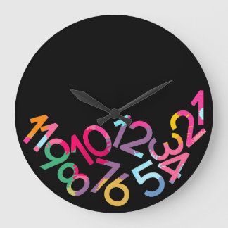Late Anyway Fallen Numbers Funny Gravity Clock