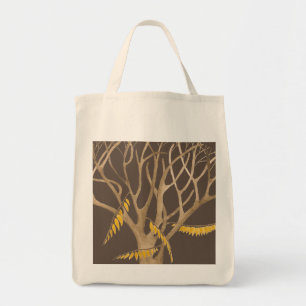Late Autumn on a Grocery Tote  Bag