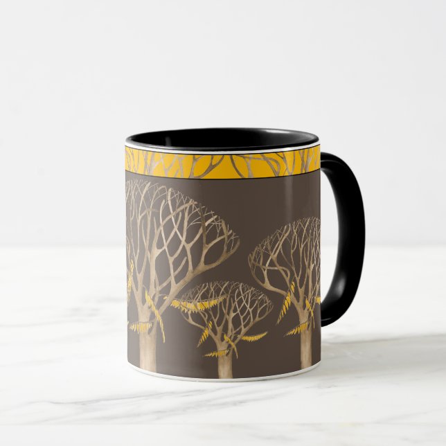 Late Autumn on an 11 oz. Combo Mug (B) (Front Right)
