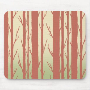 Late Autumn Woods Mouse Pad