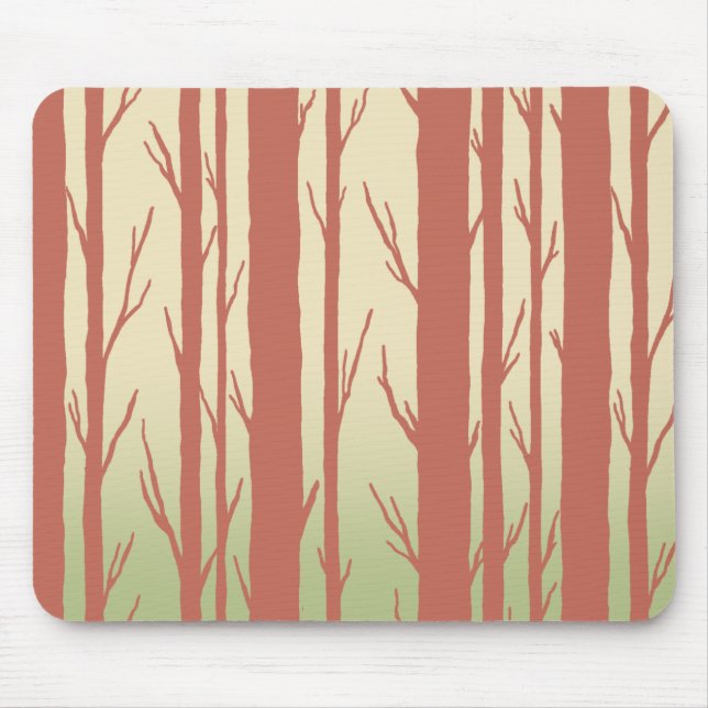 Late Autumn Woods Mouse Pad (Front)