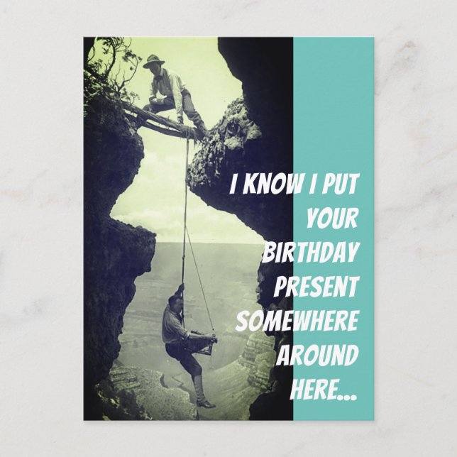 Late birthday postcard (Front)