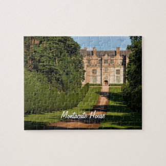 Late Elizabethan Montacute House Stately Home Jigsaw Puzzle