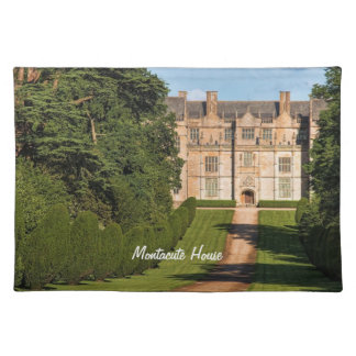 Late Elizabethan Montacute House Stately Home Placemat