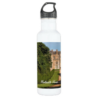 Late Elizabethan Montacute House Stately Home Stainless Steel Water Bottle