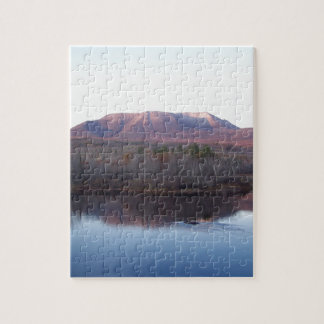 Late fall at Abol Bridge Jigsaw Puzzle