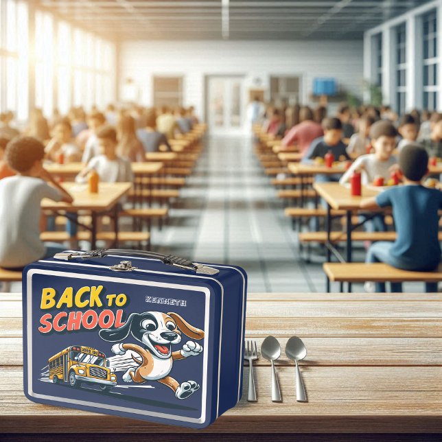 Late for School Dog Lunchbox (Creator Uploaded)