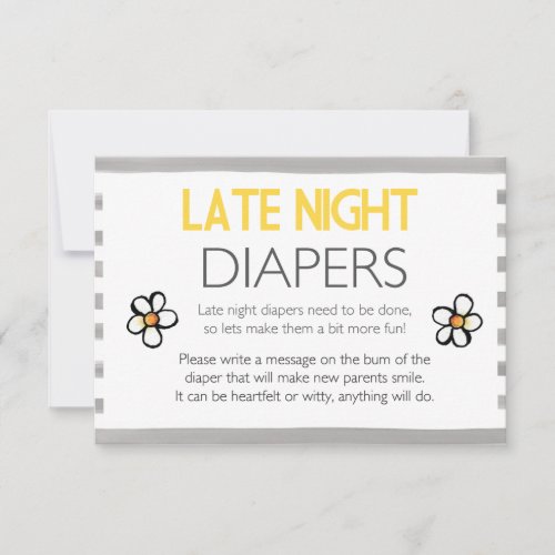 Late Night Diapers