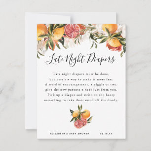 Late Night Diapers Baby Shower Game