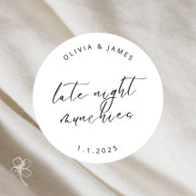 Late Night Munchies Stickers