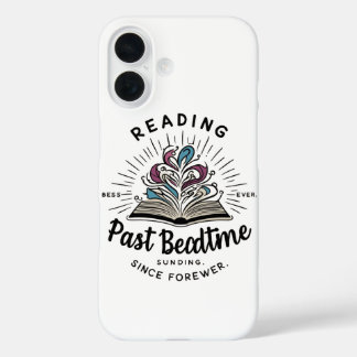 Late Night Reading iPhone 16 Case