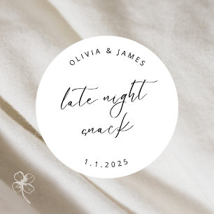 Late Night Snack Stickers