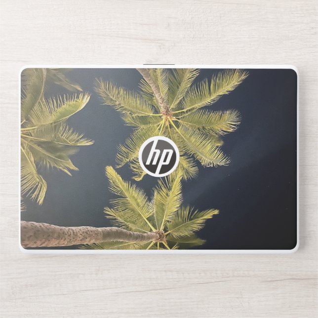 Late nights in Waikiki HP Laptop Skin (Front)