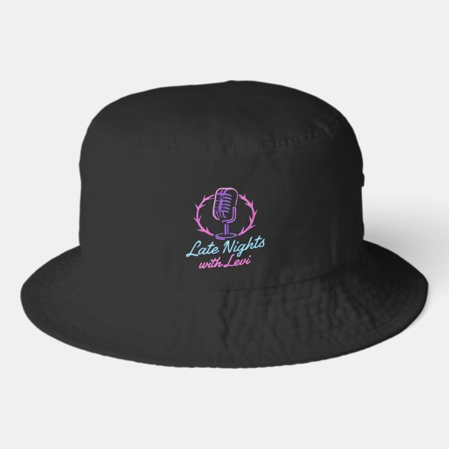 Late Nights With Levi Bucket hat (Front)