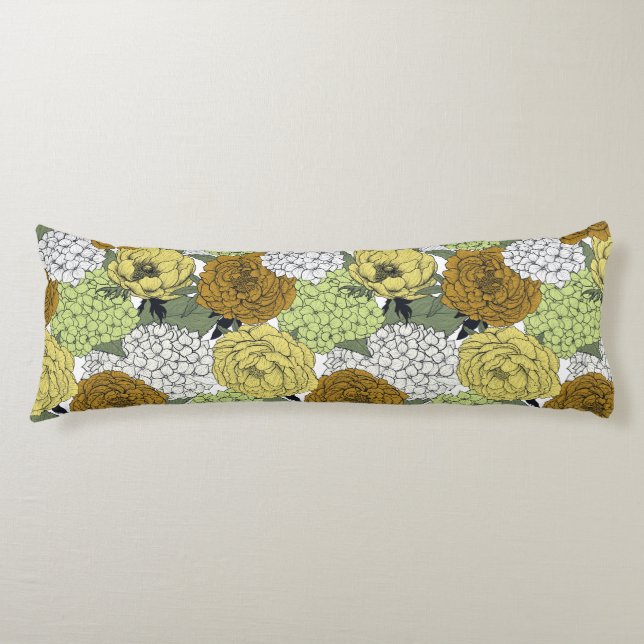 Late spring garden 2 body pillow (Front)