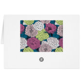 Late spring garden cards (Back Horizontal)