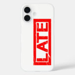 Late Stamp iPhone 16 Case