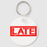 Late Stamp Keychain
