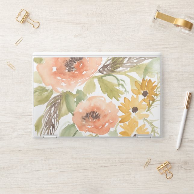Late Summer Flowers I HP Laptop Skin (Desk)