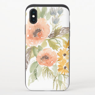Late Summer Flowers I iPhone X Slider Case