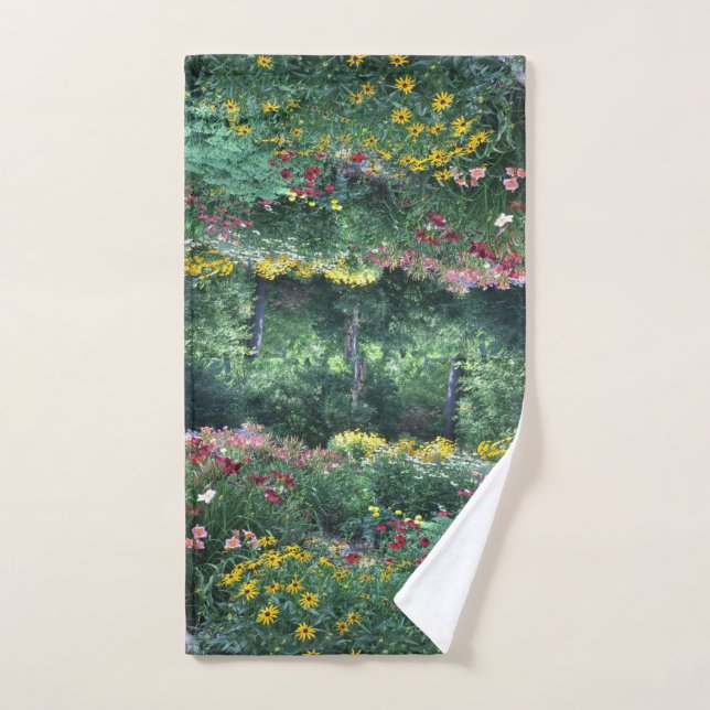 Late Summer Garden 2018 Sandy & Tom bath- Hand Towel (Hand Towel)