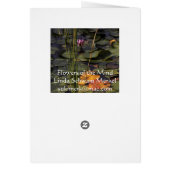 Late Summer Lilly Pond Cards (Back)