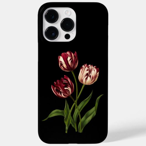 Late Tulip 001  Botanical Art  Case_Mate iPhone 14 Pro Max Case
