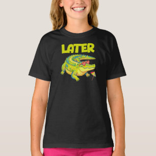 Later Alligator, Fun Summer T-Shirt