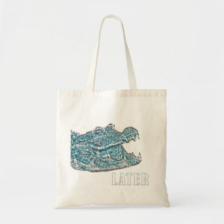 Later Alligator Tote Bag