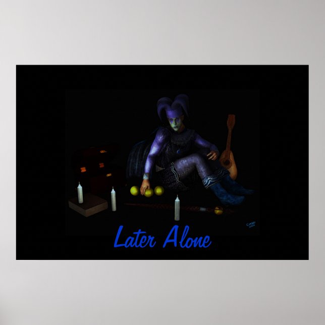 Later Alone Poster (Front)