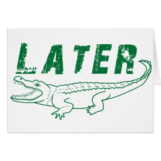 Later Gator Cards (Front Horizontal)