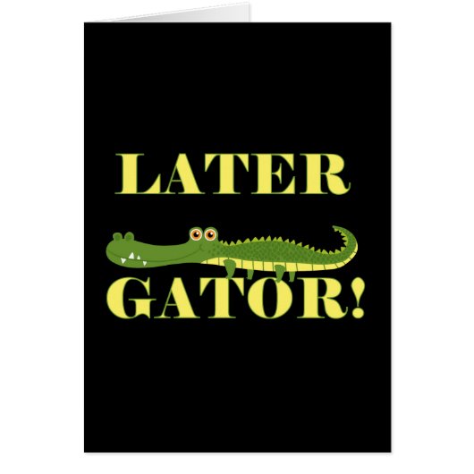 Later Gator Cards (Front)