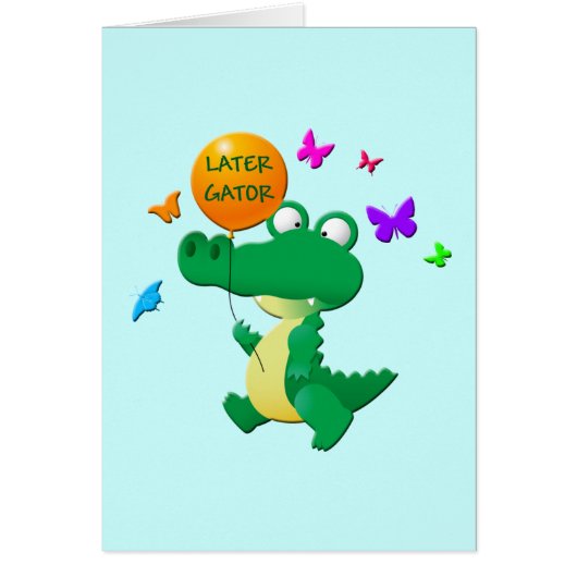 LATER GATOR CARDS (Front)